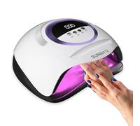 UV Lamps for Gel Nails / 300W UV Nail Lamp with 72 Beads, Large LED Display, Auto Sensor and 4 Timer Settings for Fingernails and Toenails/UV Nail Lamp for Home and Salon Use (300W 72 Beads)