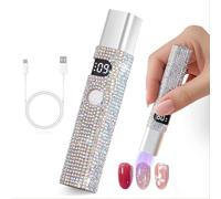 UV Lamps for Gel Nails, Mini Handheld Rechargeable Flash Cure Light