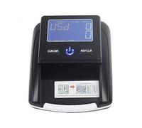 UV LED/LCD Lamp Display Handy Banknote Detector USD/EUR Fake Money Euro Detecting Machine Bill Counter (Blue 0.8mm)