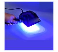 UV LED Light, Handheld UV Curing Lamp High-power Portable UV Curing Light 300W Shadowless Adhesive Plate Printing Lamp Flaw Detection Lamp Green Oil Ink for UV Gel Nail and Ultraviolet Curing(395nm)