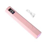 UV LED Nail Lamp, 3 Timers, Compact Manicure Lamp, Small Manicure Lamp for Beginners, Multi-Use Outdoor and Indoor Innovative Design