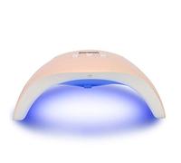 UV LED Nail Lamp, 54W 18pcs UV LED Nail Light Portable Nail Lamp,Professional Nail Dryer Gel Polish Light with 3 Timers Professional Nail Art Tools(Pink)