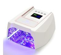 UV LED Nail Lamp, CHRISTINE SHELLY Cordless UV Light for Gel Nails with Auto Sensor & 4 Setting Timers, Rechargeable LED Nail Light, Professional Nail Dryer for Salon & Home