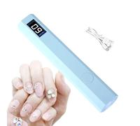 UV LED Nail Lamp - Rechargeable Gel Dryer, Quick-Dry LED Nail Light | High-POWERR Gel Polish Dryer | USB Charging Manicure Lamp, Salon-Grade UV Nail Machine, Auto Sensor Nail Dryer for Beauty