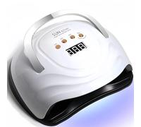 UV LED Nail Lamp with 81 Beads, 380W Nail Curing Lamps for Gel Polish with Automatic Sensor/4 Timer Setting,Led Nail Dryer, Professional Nail Art Drying Tools for Fingernail and Toenail