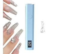 UV LED NEW LAMP - Fast Drying Gel Nail Light with Digital Display and Timer | Compact Dryer, Portable Nail Polish Curing Lamp for Beginners and