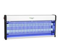 UV LED Wall Mounted Fly Zapper Killer Unit 40w Xterminate Silver One Size