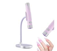 UV Light for Gel Nails | Portable Magnetic Cordless Rechargeable,Desk LED Curing Nail UV Light | for Home Daily Travel Salon Vacation Women Girls Artist Beginner