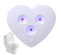 UV Light for Toilet Bathroom Smart Sensing UVC Odor Control | Toilet Bowl Cleaner Light for Homeowners Renters Dwellers Home Hotel RV Guest Room Office Apartment Restroom