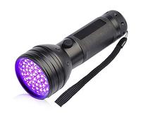 UV Light Torch 51 LED Black Light,UV Blacklight Flashlight,395nm Wavelength Ultraviolet Lamp Torch,Professional Pet Urine Detector for Cat & Dog Urine Stains of Carpet/Floor,Resin Portable Camping