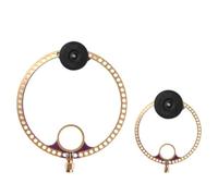 UV Loop Antenna Kit, 80-150MHz VHF & 400-470MHz UHF with SMA Connector, for HFDY DSP2 Radio Receivers