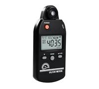 UV Meter Digital UVB Meter, 280-400 nm UV Index Meter with UV and UVI Switchable, 0-5000 μW/cm² Measuring Range UV Detector with 100 Groups Data Record, UV Index Meter for Reptiles, etc.