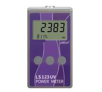UV Meter, Portable UV Meter LS123 Measure Ultraviolet Radiation Power Intensity Radiance Density Rejection Rate,Practical & Durable