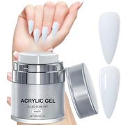 UV Nail Extension - Manicure Modelling Resin for Long Nail Design | LED Light Curing Formula with Precision Brush, Art Supply Professional Salon Modeling Formula