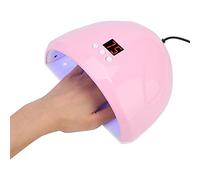UV Nail Lamp, 36W Intelligent LED UV Gel Nail Polish Dryer Lamp Nail Dryer for Regular Polish UV Light for Gel Nails Nail Curing Machine Manicure Tool for Nails Gel Polish (Pink)