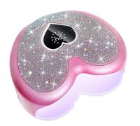 UV Nail Lamp, 96W Rechargeable Nail LED UV Lamp And Drill Machine With Diamonds Heart-Shaped Design For Manicure Polishing Dryer(UV Lamp)