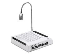 UV Nail Lamp, Nail Lamp Nail Dust Collector Nail Drill Machine Dust Suction Cleaner Nails Art Salon Tools