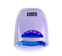 UV Nail Lamp, Portable Nail Art Light Therapy Machine Charging Smart Induction Roasting Quick-drying Color Diamond Lamp(Purple)