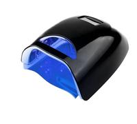 UV Nail Lamp, Portable Nail Art Light Therapy Machine Charging Smart Induction Roasting Quick-drying Color Diamond Lamp(Nero)