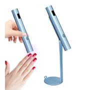 Uv Nail Lamp, Quick Dry Nail Dryer, Portable Rechargeable Led Gel Lamps, Fast-Curing Manicure Tool for Salon, Home, Travel, Professional Use by Girls and Women, Blue
