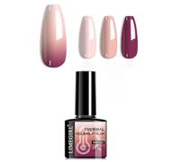 UV Nail Polish Colour Changing 8 ml, Thermal Gel Nail Polish, Temperature Soak Off UV LED Gel Polish, Chameleon Colour Gel for Nail Art, DIY, Salon, Women