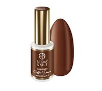 UV Nail Polish Hybrid Brownie Dance No. 572 Dark Chocolate Brown 6 ml Coffee Dream Collection Elegant Charming High Coverage Long Lasting LED/UV