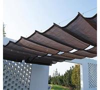UV Protect e5x4m e Fabric for Canopy with Grommets Outdoor e Cover 3x6m BrownPerfect for Backyard andUse