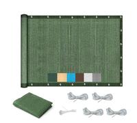 UV Protection Awning Fabric 2x4.5m - Weather-Resistant Garden Shade Net Dark Green Wind Protection for Balcony & Garden Multi-Colour Options Available