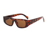 Uv Protection Big Square Sunglasses Men and For Women Vacation Sunshade Beach Glasses (Color : B, Size : Medium)(D)