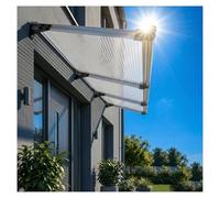 UV Protection Door Canopy Awning 100x350cmWeatherproof Entrance OverheadFenstertürmarkise for Front DoorStylish Patio Cover Outdoor Sheltering Solution