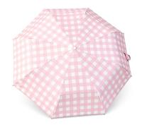 UV Protection Folding Umbrella, Floral Print, UPF 50+, 98cm Canopy, 320g | UPF 50+ water-repellent fabric, blocks 99% UV. Aluminium ribs, metal shaft, folds to 28cm. For commute & travel
