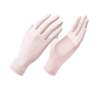 UV Protection Gloves, Ice Silk Sun Gloves, Breathable Summer Glove, Anti-Slip Grip, Hollowed Palm Design, Ideal for Cycling Camping Hiking Gardening, Size Fits