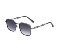 Uv Protection Retro Men and For Women Box SunglassesInternet Celebrity Live Streaming (Color : A, Size : Medium)