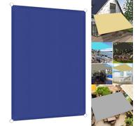 UV Protection Shade Net 10x10mDurable Garden Sunshade with Fastening Ropes Wind Resistant Waterproof for Terrace Balcony PoolDark Blue Greenhouse Cover