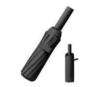 UV Protection Umbrella, UV Protection Sunshade | Compact Auto Open and Close Umbrella | Heavy Duty Rain Umbrella for Women and Men, Windproof Umbrella Ground Blocking, Black, Se référer à la