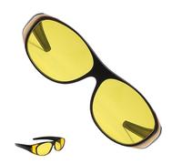 UV Protective Glasses with Infrared Protection - Light Blocking Night Vision Glasses, High Protection Glasses Against Glare and Light Irritation, Perfect for Car Trips, Night Driving, Outdoor