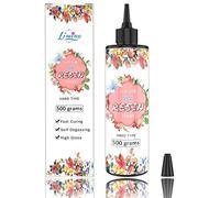 UV Resin - 500g Crystal Clear Ultraviolet Curing Epoxy Resin for DIY Jewelry Making, Craft Design - Hard Transparent Glue Solar Cure Sunlight Activated Glue for Casting & Coating, DIY Resin Mould