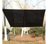 UV-Resistant 90% Shade Netting - Lightweight & Durable Sunshade for Greenhouses Gardens Patios & Pergolas - Black Sunshade Sail (9x9m)