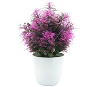 UV Resistant Artificial Flowers For Year-Round Charm, Decorative Plastic Shrubs That Add Elegance To Any Space, Lifelike Faux Greenery Perfect For