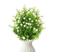 UV-Resistant Artificial Outdoor Flowers, Realistic UV-Resistant Shrubs - Artificial Flowers Outdoor - for Garden Floor Yard Home Patio Cemetery Wedding Spring Summer