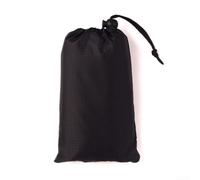 UV Resistant Beach Tarp 200x140cm Picnic Shelter(Black 150x210CM)