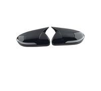 UV-Resistant Coating Mirror Cover Housing For Hyundai For I20 MK2 GB IB 2014 2015 2016 2017 2018 2019 2020 Glossy Black， Carbon Fiber Pattern Exterior Mirror Cap(A pair black)