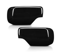 UV-Resistant Coating Mirror Housing For BMW E46 E39 325I 330I 525I 530I 528I 2001 2002 2003 1997 1998 1999 2000 2001 2002 2003 2004 2005 BLACK Exterior Mirror Cap 51168238376(L and R)