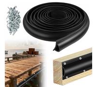 UV-Resistant Dock Bumper 300cm, D-Shape Edge Guard for Boats