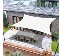 UV Resistant e Sail Canopy 2.5m x Rainproof Breathable Easy Install with Hardware Kit Custom White Outdoor Sun e for Patios & Gardens