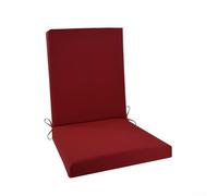 UV Resistant For Garden Chair Cushions Designed as Seat Cushions for Outdoor Furniture Providing Comfort in Various Settings (Red-S)