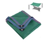 UV-Resistant Green Shade Cloth with Reinforced Grommets Perfect for Gardens Patios Windows & More Rectangular Sun Shade Sail (6x17m / 19.8x56.1ft)