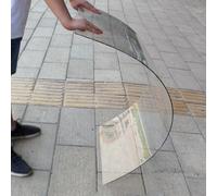 UV Resistant Greenhouse Clear Film,Polycarbonate Roofing Sheet,Lightweight Transparent Acrylic Plastic Sheet PC Durable Panels for Canopies,Sunrooms,Roofs,Carports(0.8x6m(2.62x19.7ft))