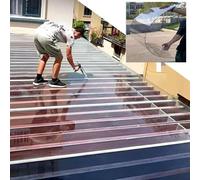 UV Resistant Polycarbonate Roofing Sheet for Outdoor Canopy and Carport, Rainproof Plastic Cover