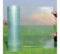 UV Resistant Polycarbonate Sheets, 85% Light Transmission Greenhouse Panels, Durable Insulated Roofing for Patios, Cuttable Plastic Cover for Gardening
